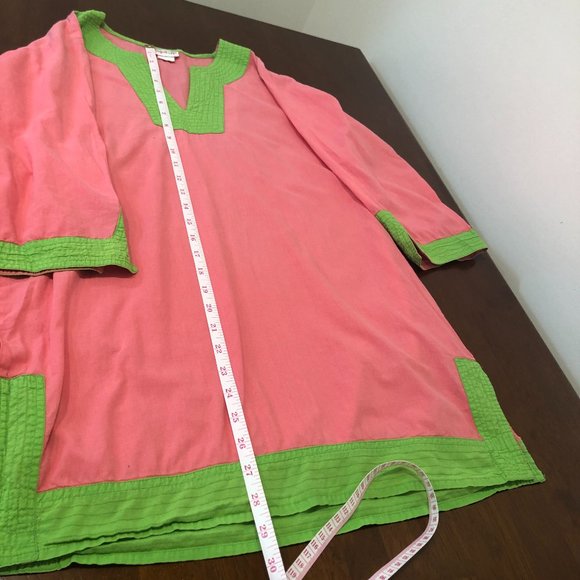 Pink Beach Pool Cover Up Size S Pre-Owned. - Picture 10 of 16